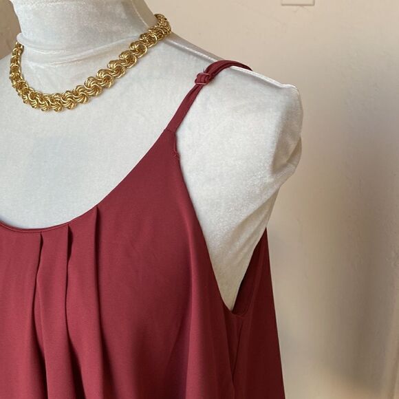 Mauve colored, adjustable straps, camisole size medium - Picture 3 of 8